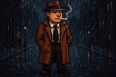 Game character pixel art